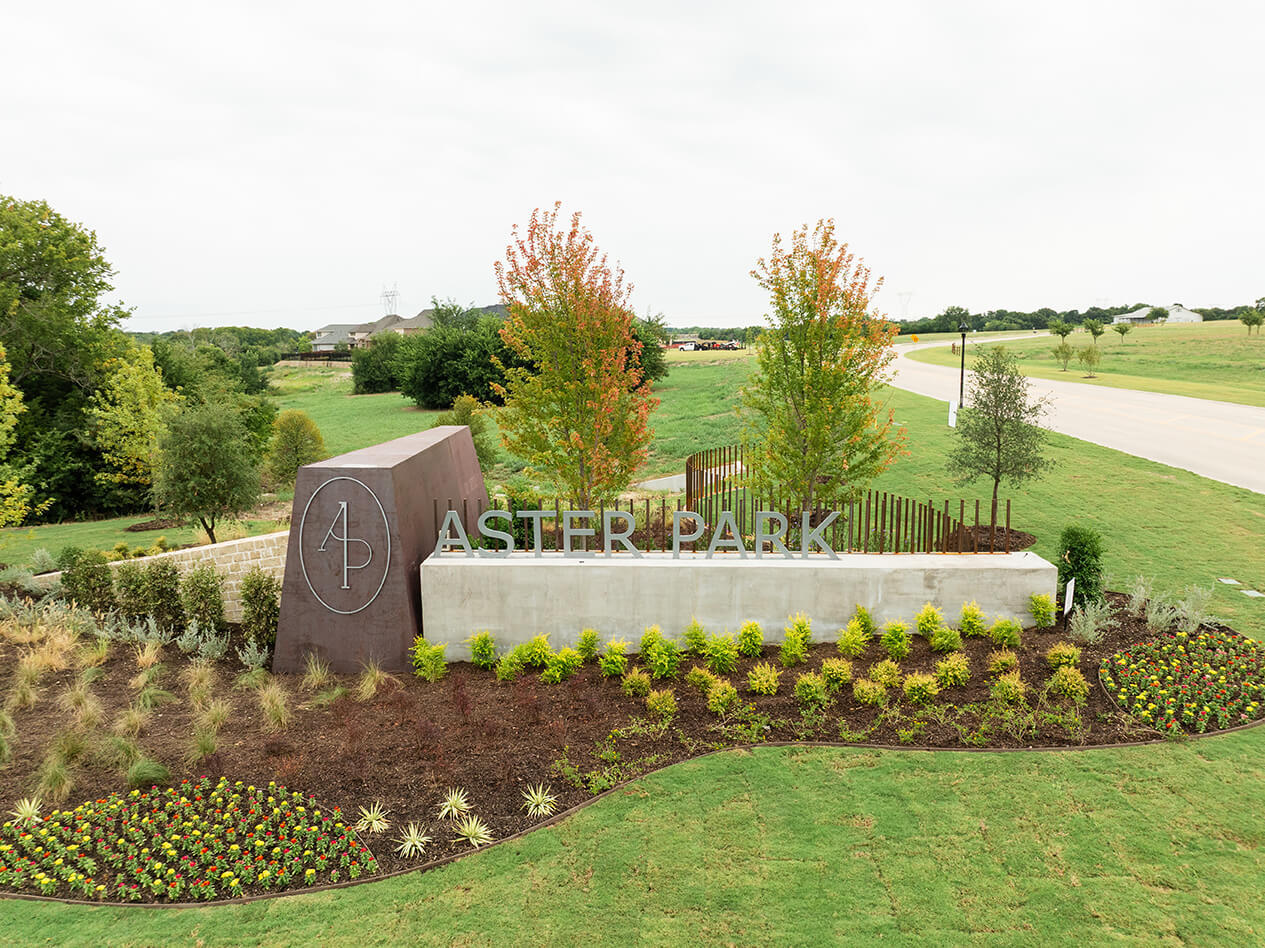 Aster Park in McKinney, Texas